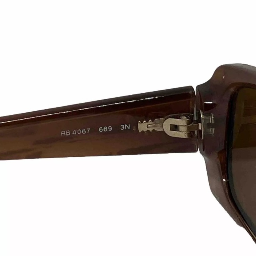 Ray-Ban Italy RB 4067 689 Brown Frame Plastic Sunglasses Brown Lenses Case Cloth - Picture 8 of 14